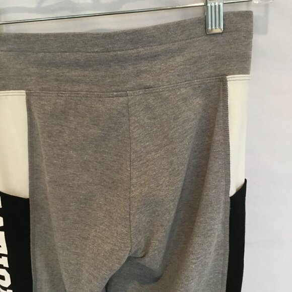 PINK Victoria Secret Pink Nation Tights Jogger Look Women's XS Gray Active Gym - Picture 5 of 7